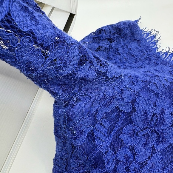 Diane Von furstenberg LACE MID-LENGTH DRESS size 6 - Picture 11 of 11